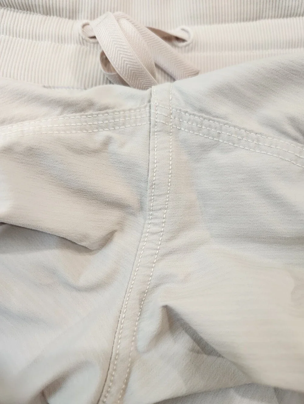 Lululemon Dance Studio Pants White Opal Grey Size 12 Reg 30